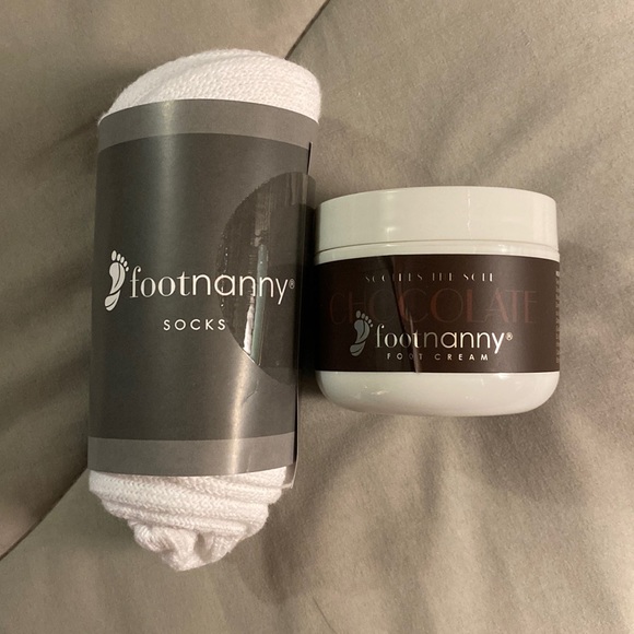 Foot Nanny Skincare Foot Nanny Sock And Cream Bundle Poshmark